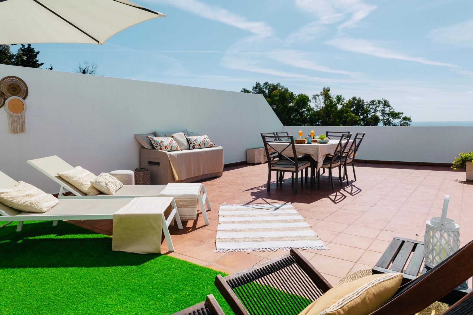 Frente A La Playa Apartamento Boutique En Марбелья Экстерьер фото